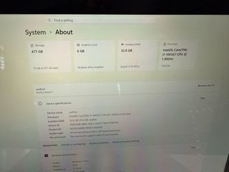 Surface book 3 15”