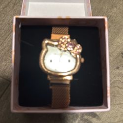 Hello Kitty  Watch Rose Gold 