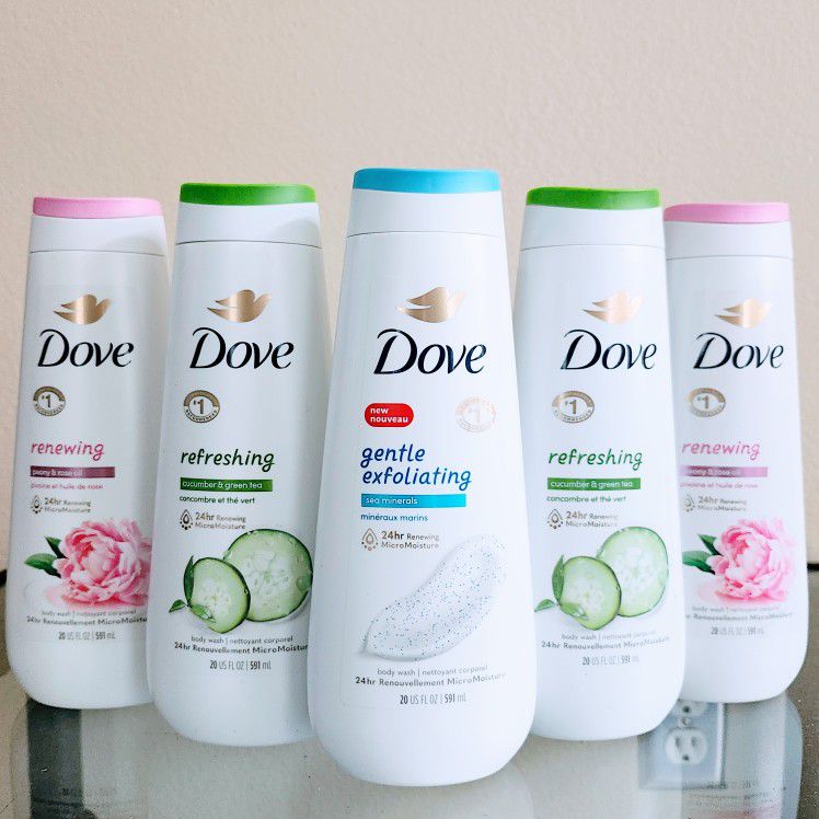 Dove Body Wash Mixed Scent Set - $20 For All FIRM 