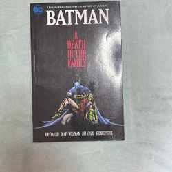 Batman A Death In The Family Book