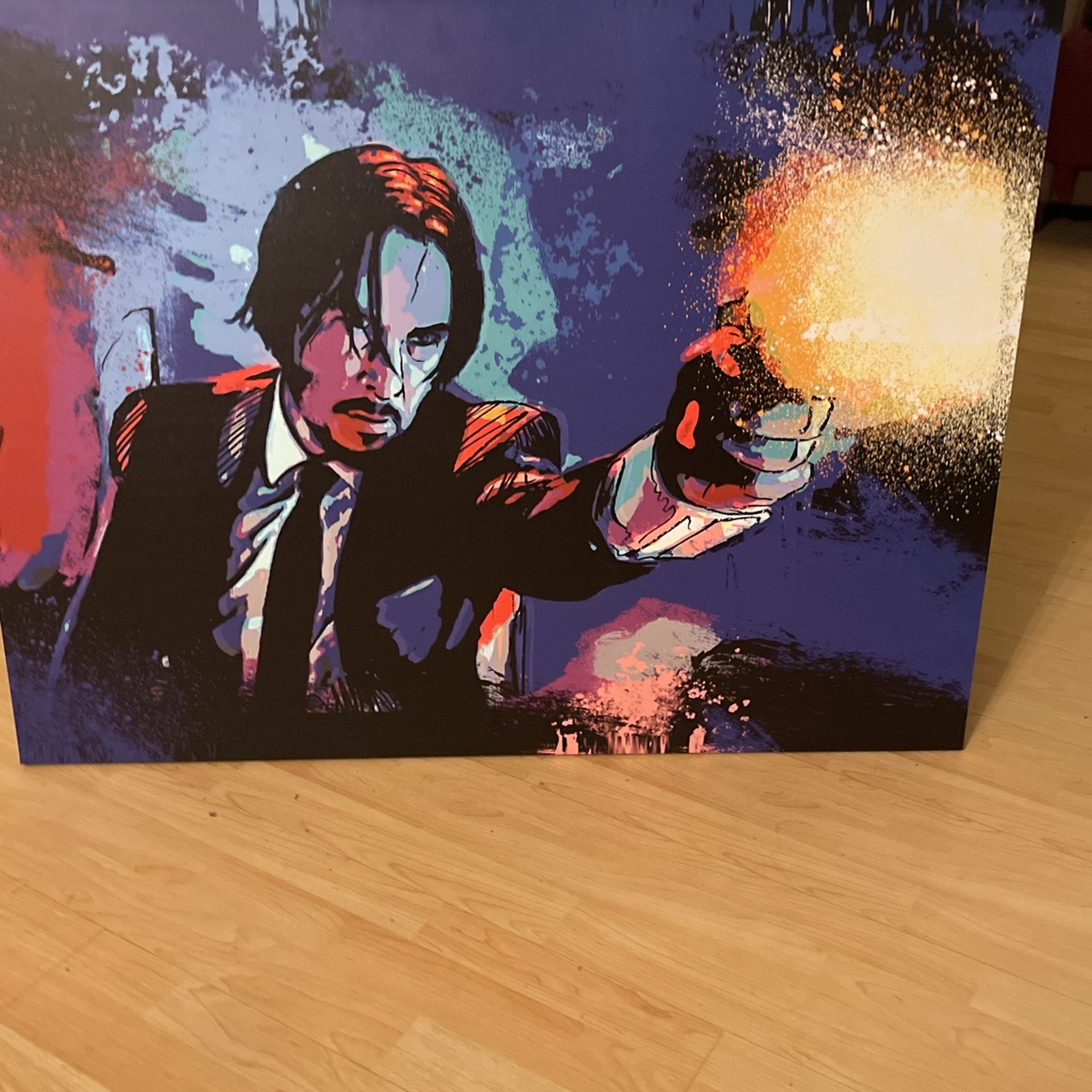 40x30 John Wick Canvas print