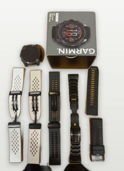 Garmin Fenix 8 51mm AMOLED Sapphire – GPS Watch w/ Box, 5 Bands & Charger