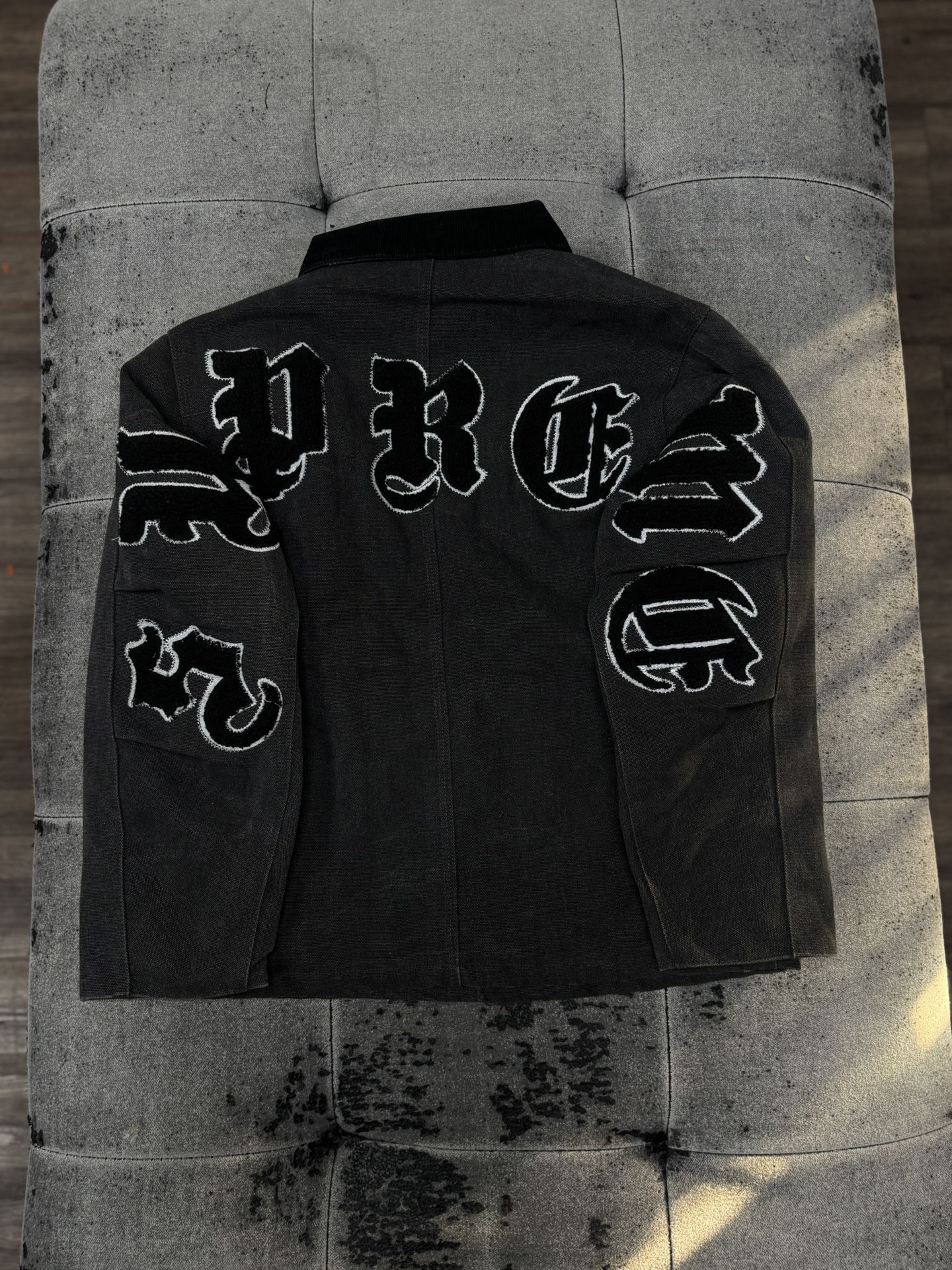 Supreme Old English Canvas Work Jacket