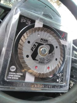 Pearl abrasive co 4.5 blade