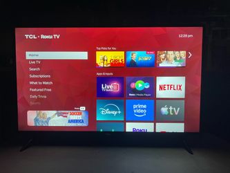 43 inch TCL 4k tv good condition