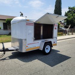 Enclosed Cargo Concessions Trailer 