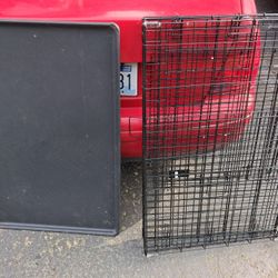!!LIKE NEW Metal Pet Kennel!! ($30.00) OBO!!