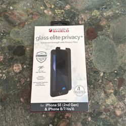 Glass Elite Privacy Screen Fir iPhone 8/7/6s/6