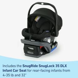 Graco SnugRide SnugFit 35 Infant Car Seat Featuring Safety Surround