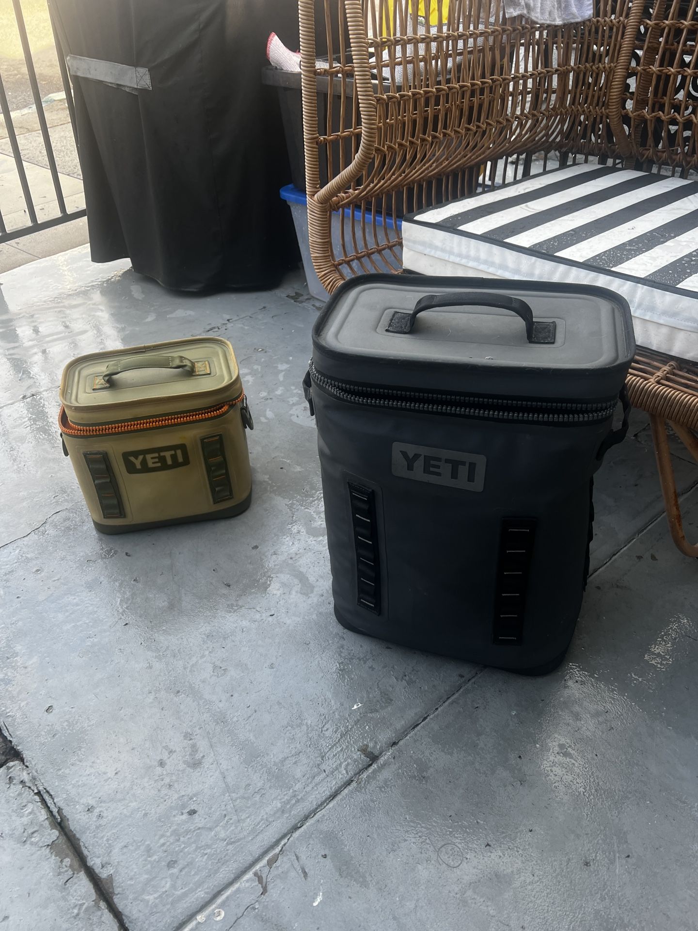 Yeti Backpack Cooler And 12 Pack Cooler