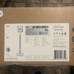 Dyson V8 Vacuum $350 