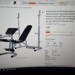 Multi Function Weight Bench 