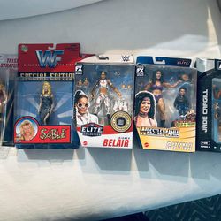 WWE COLLECTION ACTION FIGURES IN BOX