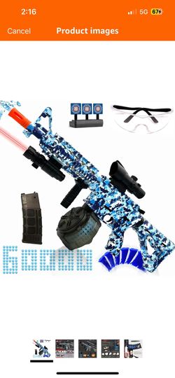 Electric Gel Ball Blaster,Gel Ball Blaster Outdoor Games Toys for Activities Team Game- Ages 14+