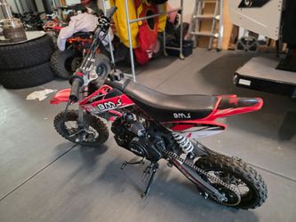 BMS Pro 110 Semi-Auto Pit Bike – Starts First Kick & Runs Great!