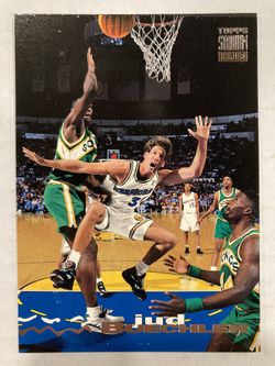 Jud Buechler Aerial assault 93-94 Topps Stadium Club
