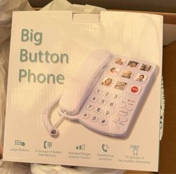Big button phone