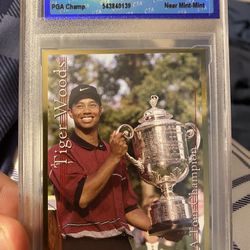 Tiger Woods Graded Card 
