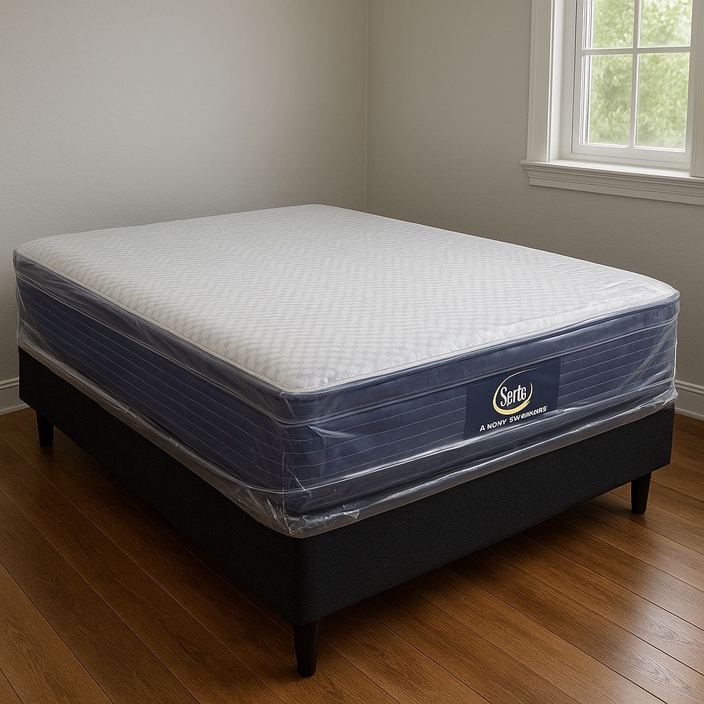 Queen Size Mattress Serta Serene Sky - 12” Thick Pillow Top – Factory Direct, Premium Comfort | Fast Same-Day Delivery 🚚