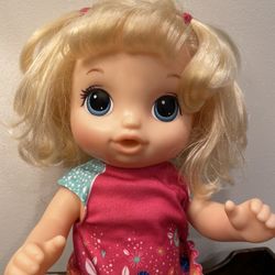 WORKING - 2017  Baby Alive Learn To Potty 15" Doll & Potty. Condition is pre owned and perhaps shows light signs of wear from play usage but overall i