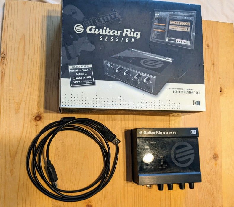 Native Instruments Guitar Rig Session I/O Audio Interface