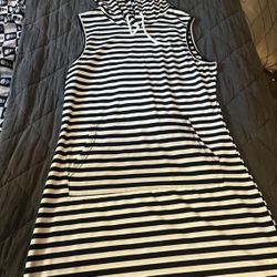 Shein Dress With A Hoodie 