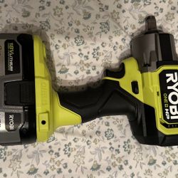 RYOBI - ONE+ HP 18V Brushless Cordless 4-Mode ½ in. Impact Wrench