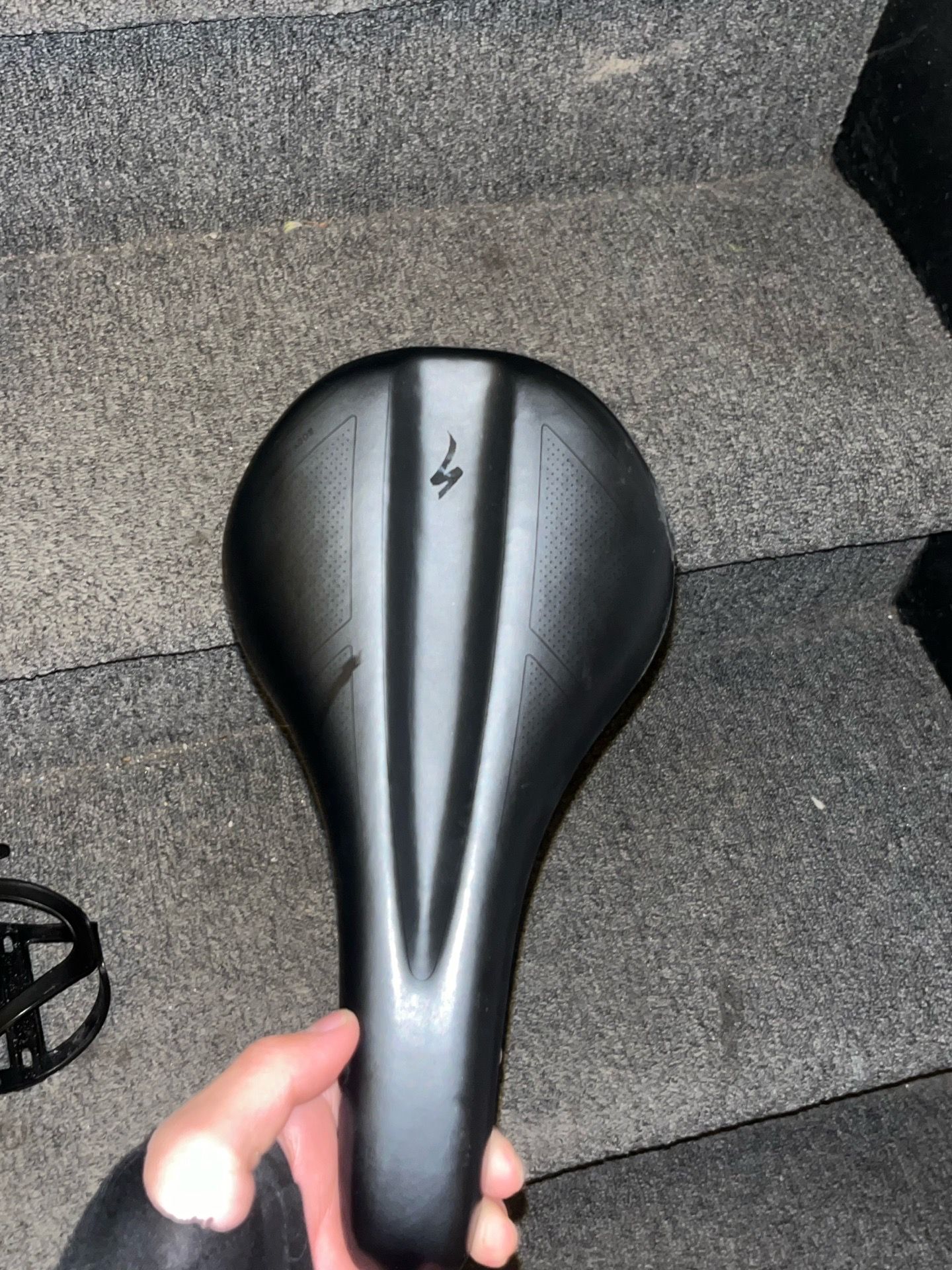 Zipp seatpost and specialized seat