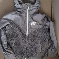 Boy Nike Fleece Jacket Size M