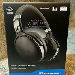 HD 4.50BTNC Wireless Active Noice Cancelling Sennheiser Headphones 