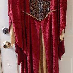 Red Renaissance Dress
