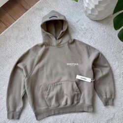Essentials Fear Of God Desert Taupe Hoodie