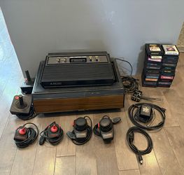 Atari 2600 "Darth Vader" Console Bundle w/ 20 Games, Controllers & Case