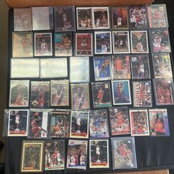 Michael Jordan Trading Cards Lot Of 44 