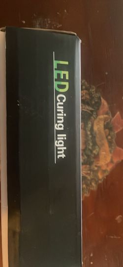 LED Curing Light in Box