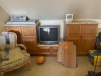 granite countertop cabinets