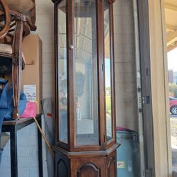 Mirrored Curio Cabinet