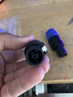 Speaker connectors 4 pc set