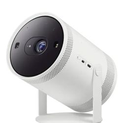 Samsung - The Freestyle 2nd Gen with Gaming Hub FHD HDR Smart Portable Projector - White