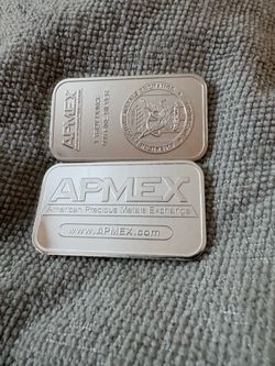 1oz Pure .999 Silver Bars