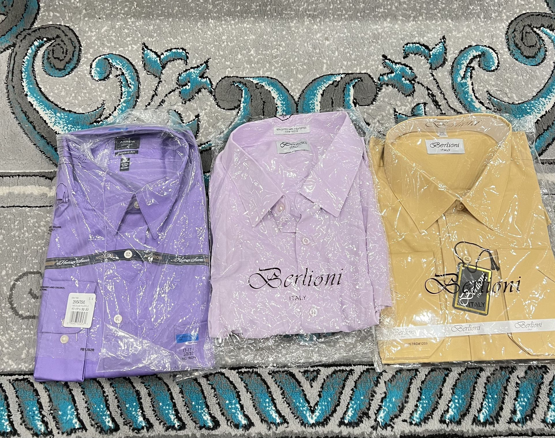 Three T- Shirts Dress For Men’s  