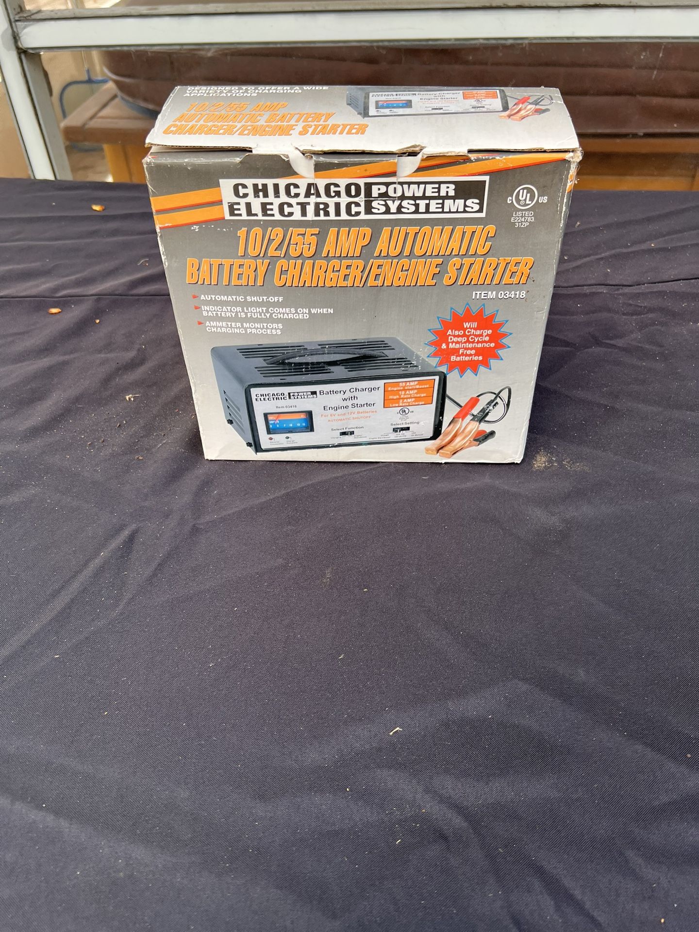 Battery Charger And Engine Starter