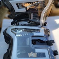15-17 Ford F150 LED DRL Headlights Luces Micas Calaveras Faros Faroles