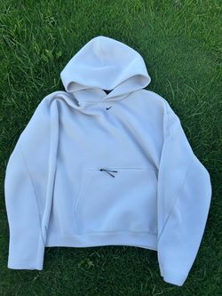 Cream white Nike tech hoodie
