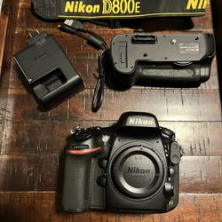 Nikon D800e 36 Megapixel Camera Full Frame