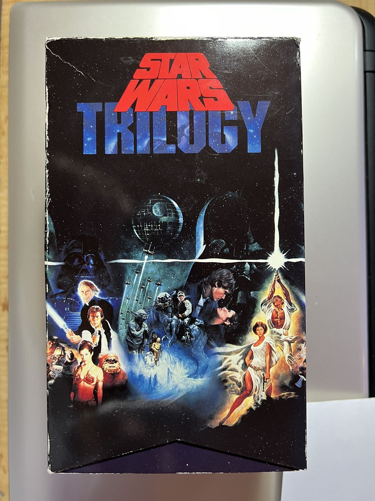 Star Wars CBS FOX Original Trilogy VHS Box Set 1992 - Complete