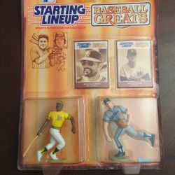 Reggie Jackson Don Drysdale Starting Lineup Kenner Collectible Action Figures
