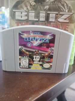 NFL Blitz Nintendo 64 Cartridge
