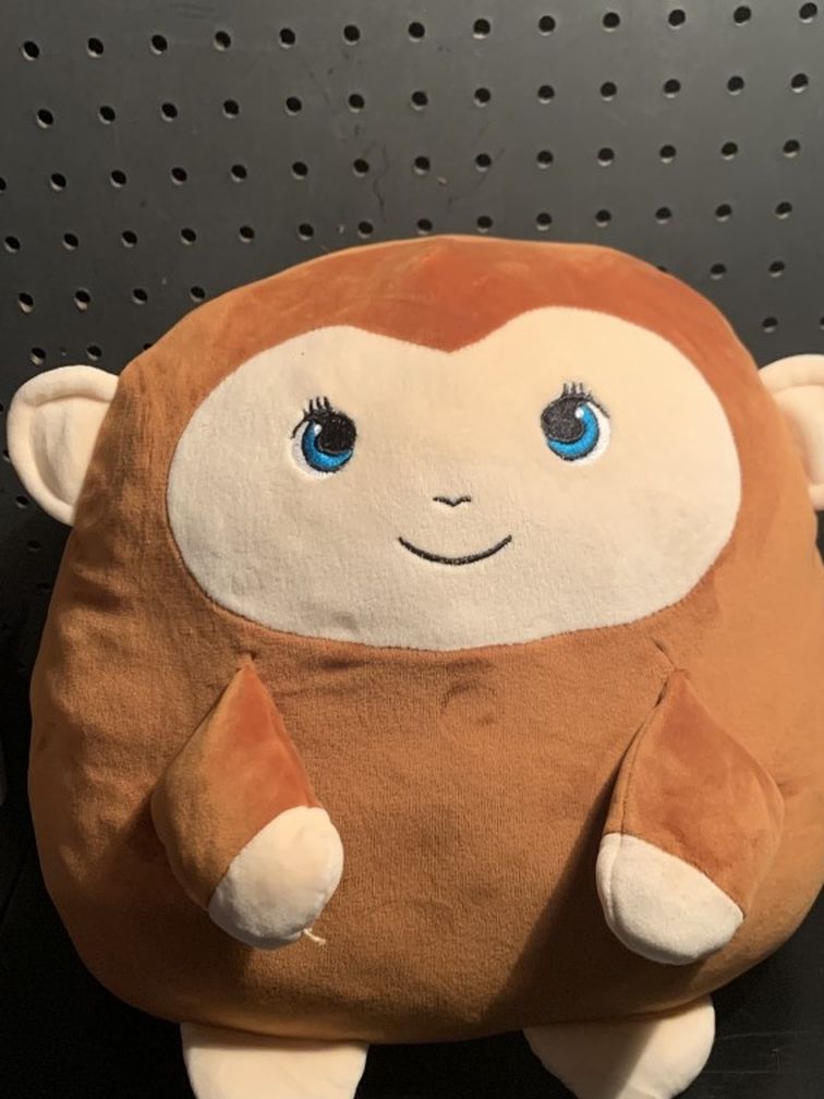 11in Monkey Stuffed Squish Stuffed Animal