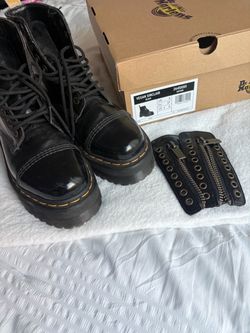 Vegan sinclair Dr Martens size W 6